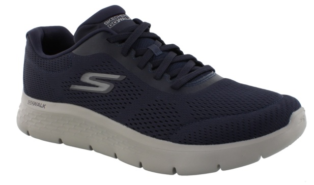 SKECHERS GO WALK FLEX REMARK TRAINERS BLACK 216486 BBK at